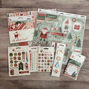 My Minds Eye “Oh What Fun” Christmas paper kit